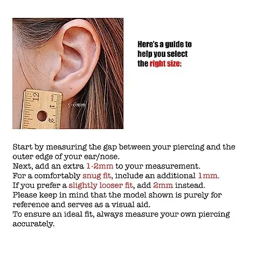 3 Pair Set Nose Rings Hoop Cartilage Small Hoops Earrings Set for Women Tragus Septum Helix Thin Multiple Piercing (14K Gold Filled, 5-6-7 mm | 3 Pairs/ 20 GA)