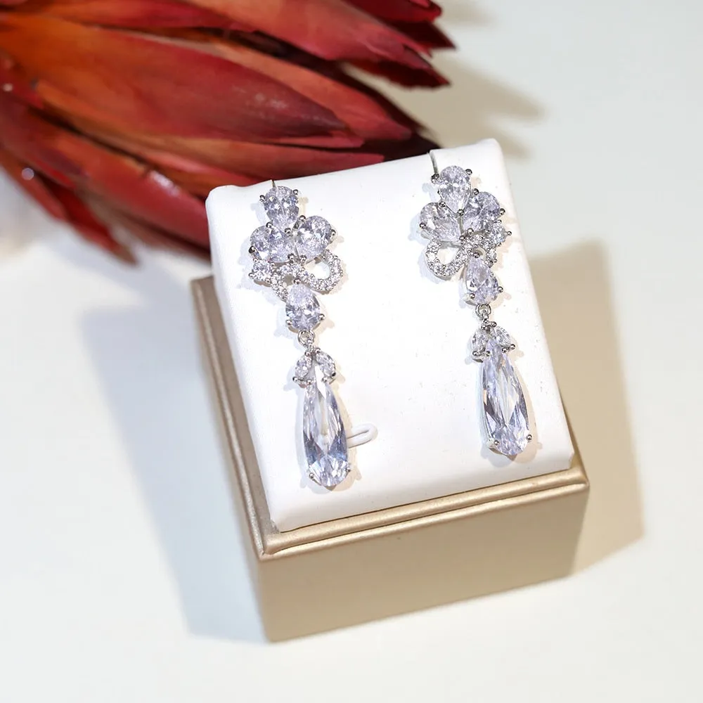Timeless classic Drop Swarovski Earring set