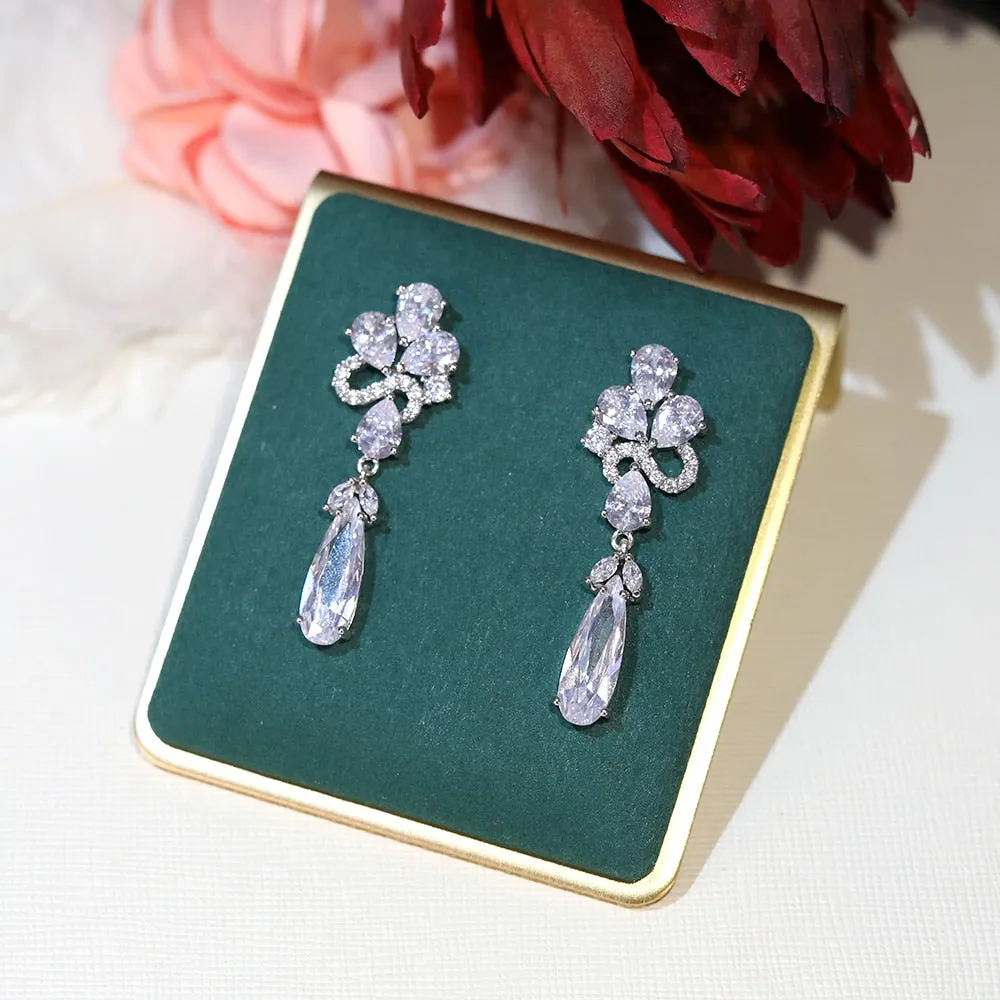 Timeless classic Drop Swarovski Earring set